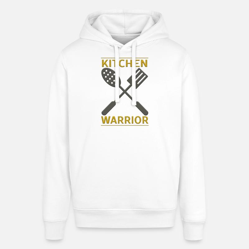 Kitchen Warrior - Küchen Krieger - Stanley/Stella Unisex Hoodie SOUNDER - Weiß