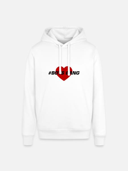Boys Gang Herz Liebe - Stanley/Stella Unisex Hoodie SOUNDER - Weiß