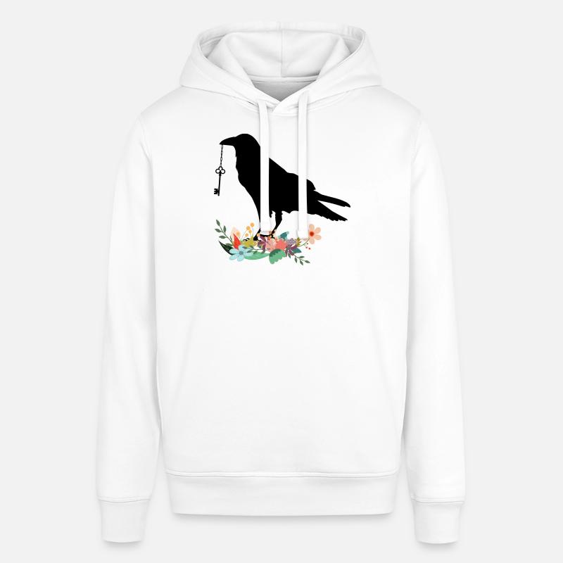 corbeau - Sweat à capuche SOUNDER Stanley/Stella Unisexe - blanc