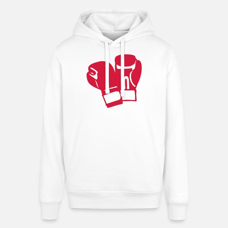gant boxe paire 2701 - Sweat à capuche SOUNDER Stanley/Stella Unisexe - blanc