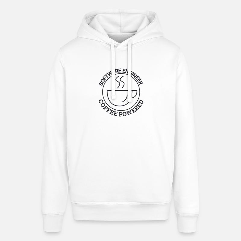 "Software Engineer Coffee | Programming" - Stanley/Stella Unisex Hoodie SOUNDER - Weiß