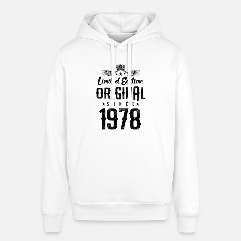 Édition limitée 1978 - Sweat à capuche SOUNDER Stanley/Stella Unisexe - blanc