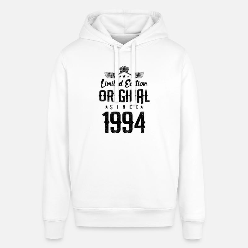 Édition limitée 1994 - Sweat à capuche SOUNDER Stanley/Stella Unisexe - blanc