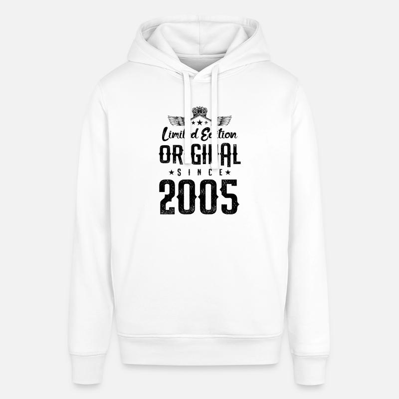 Édition limitée 2005 - Sweat à capuche SOUNDER Stanley/Stella Unisexe - blanc
