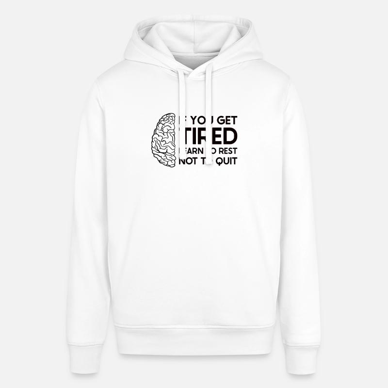 Schlaganfall Survivor Schlaganfall Bewusstsein - Stanley/Stella Unisex Hoodie SOUNDER - Weiß
