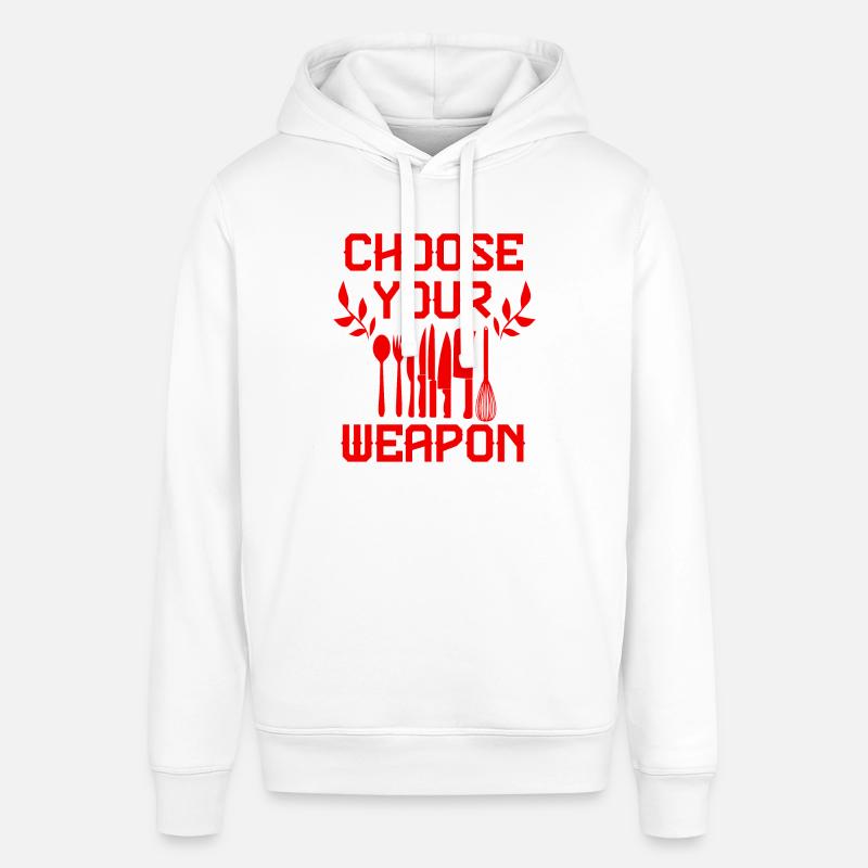 Cuisson d’une arme - Sweat à capuche SOUNDER Stanley/Stella Unisexe - blanc