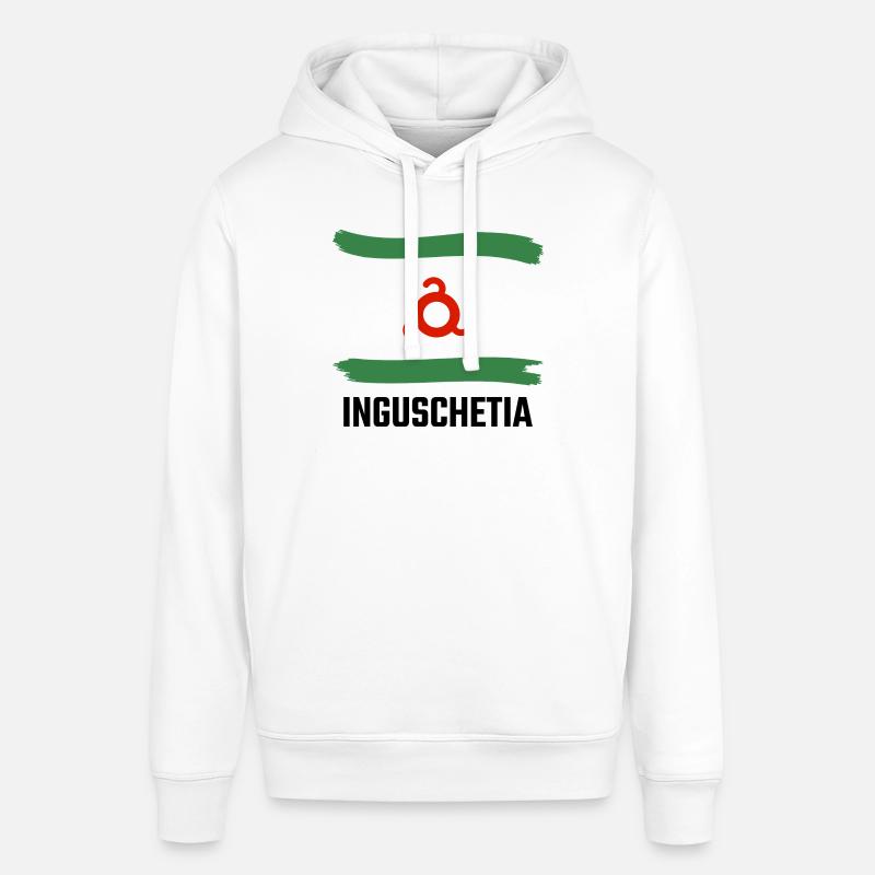 Ingouchie Ingouchie Drapeau ingouche Ing - Sweat à capuche SOUNDER Stanley/Stella Unisexe - blanc
