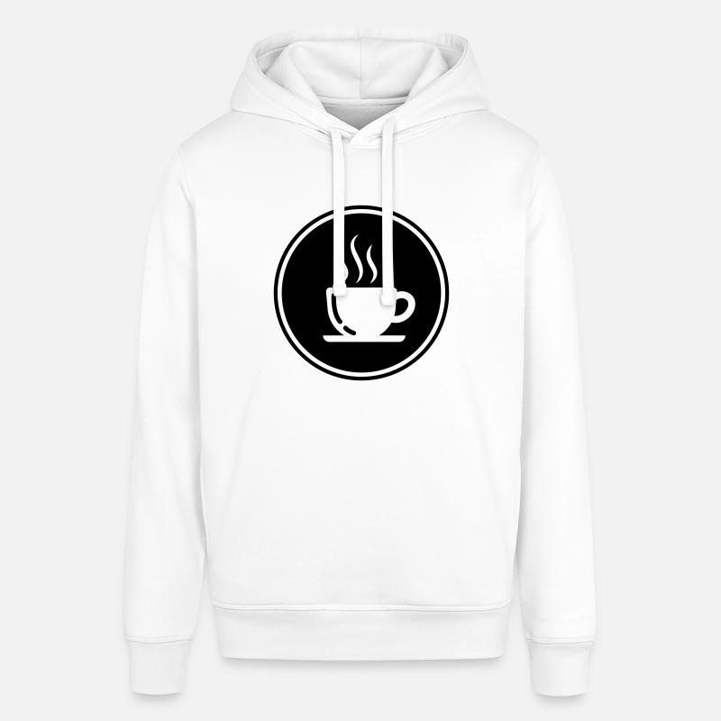 Tasse à café - Sweat à capuche SOUNDER Stanley/Stella Unisexe - blanc