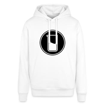 Reagenzglas chemie - Stanley/Stella Unisex Hoodie SOUNDER - Weiß - Vorne - Alina (178cm) & Michal (187cm)