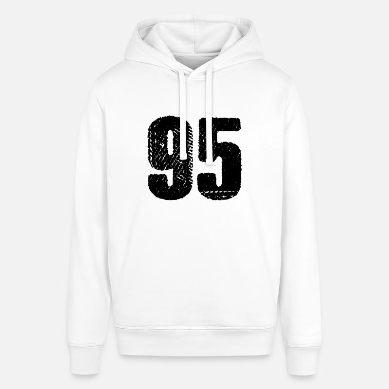 Maillot à 95 numéros - Sweat à capuche SOUNDER Stanley/Stella Unisexe - blanc