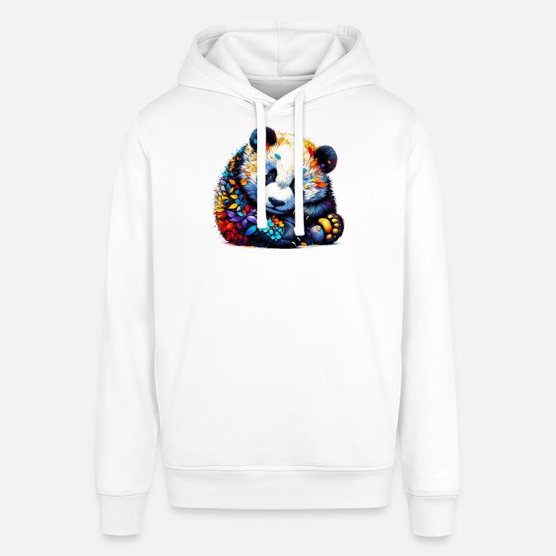 Panda - Sweat à capuche SOUNDER Stanley/Stella Unisexe - blanc