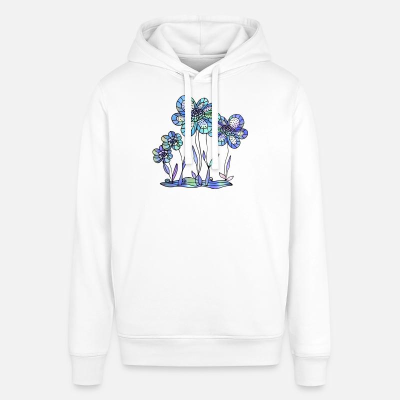 Fleur - Sweat à capuche SOUNDER Stanley/Stella Unisexe - blanc