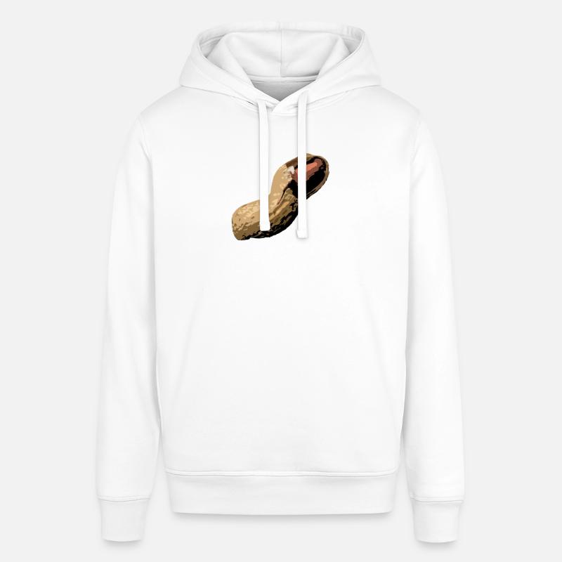 Arachide pelé comic style - Sweat à capuche SOUNDER Stanley/Stella Unisexe - blanc