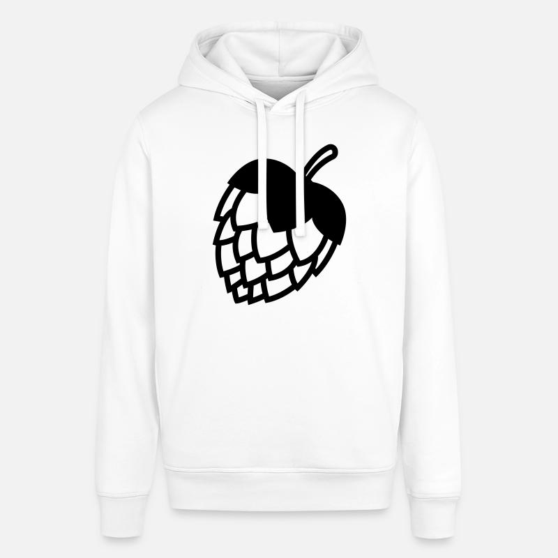 Icône de bière tapoteuse - Sweat à capuche SOUNDER Stanley/Stella Unisexe - blanc