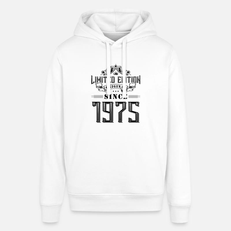 Édition limitée 1975 - Sweat à capuche SOUNDER Stanley/Stella Unisexe - blanc