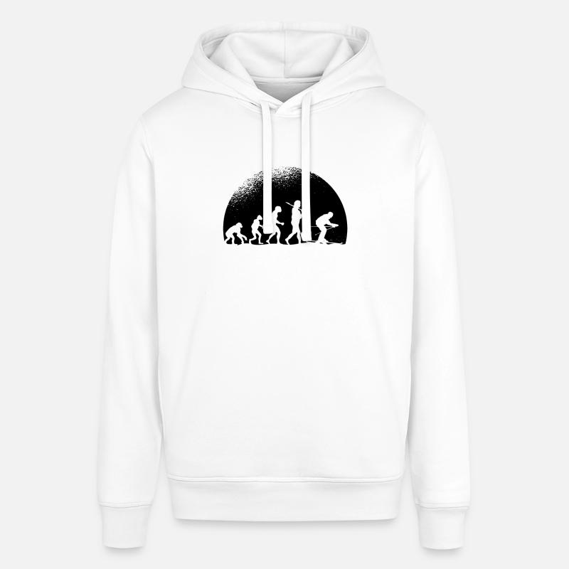 Evolution Ski - Sweat à capuche SOUNDER Stanley/Stella Unisexe - blanc