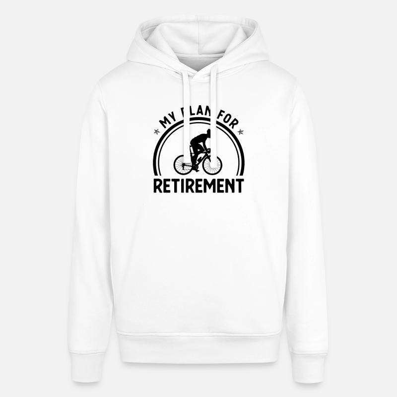 Mon plan de retraite 1 - - Sweat à capuche SOUNDER Stanley/Stella Unisexe - blanc