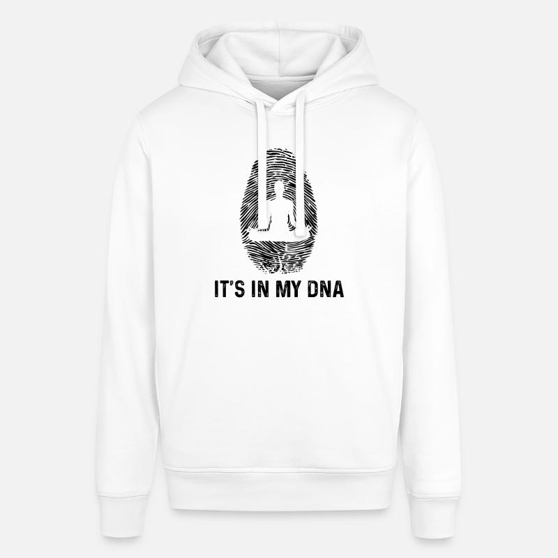 C’est dans mon ADN - - Sweat à capuche SOUNDER Stanley/Stella Unisexe - blanc