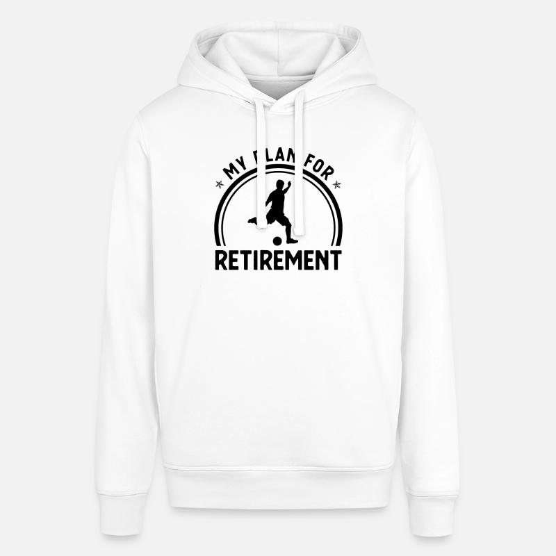 Mon plan de retraite 1 - - Sweat à capuche SOUNDER Stanley/Stella Unisexe - blanc
