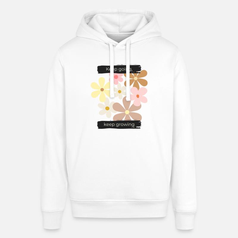 Keep going, keep growing - Stanley/Stella Unisex Hoodie SOUNDER - Weiß