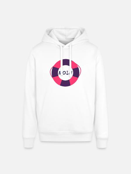 Moin - Stanley/Stella Unisex Hoodie SOUNDER - Weiß