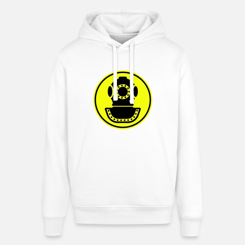 casque de plongée en apnée - Sweat à capuche SOUNDER Stanley/Stella Unisexe - blanc