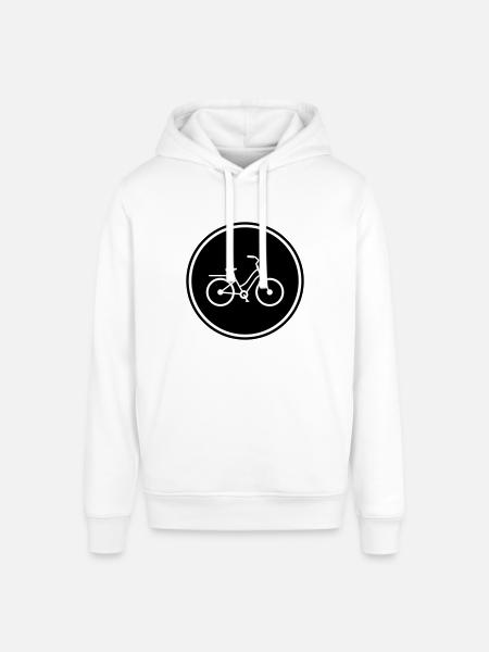 Fahrrad Icon - Stanley/Stella Unisex Hoodie SOUNDER - Weiß