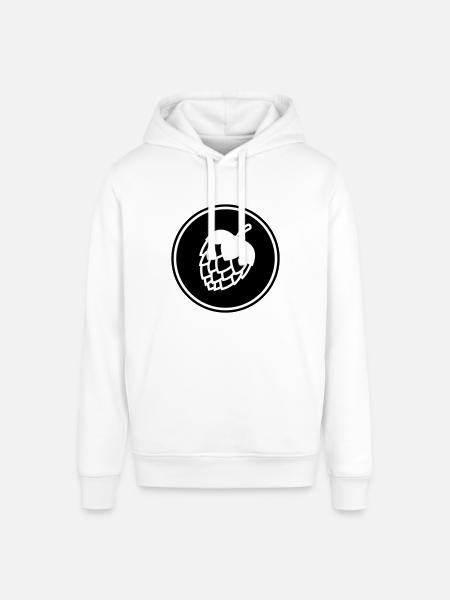Tap beer icon - Stanley/Stella SOUNDER Unisex Hoodie - white