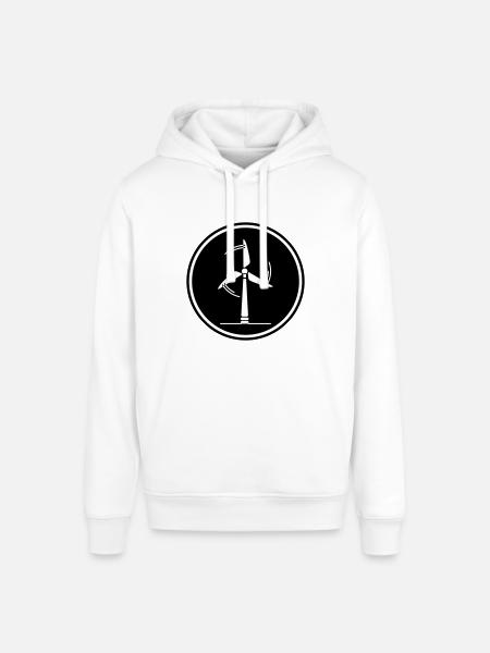 Energie Windrad - Stanley/Stella Unisex Hoodie SOUNDER - Weiß