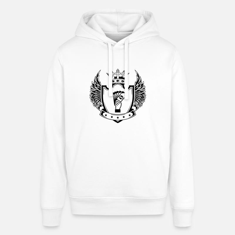 Symbole du bouclier d’argent - Sweat à capuche SOUNDER Stanley/Stella Unisexe - blanc