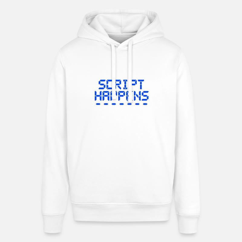 Computerprogrammierskript passiert Programmierer - Stanley/Stella Unisex Hoodie SOUNDER - Weiß