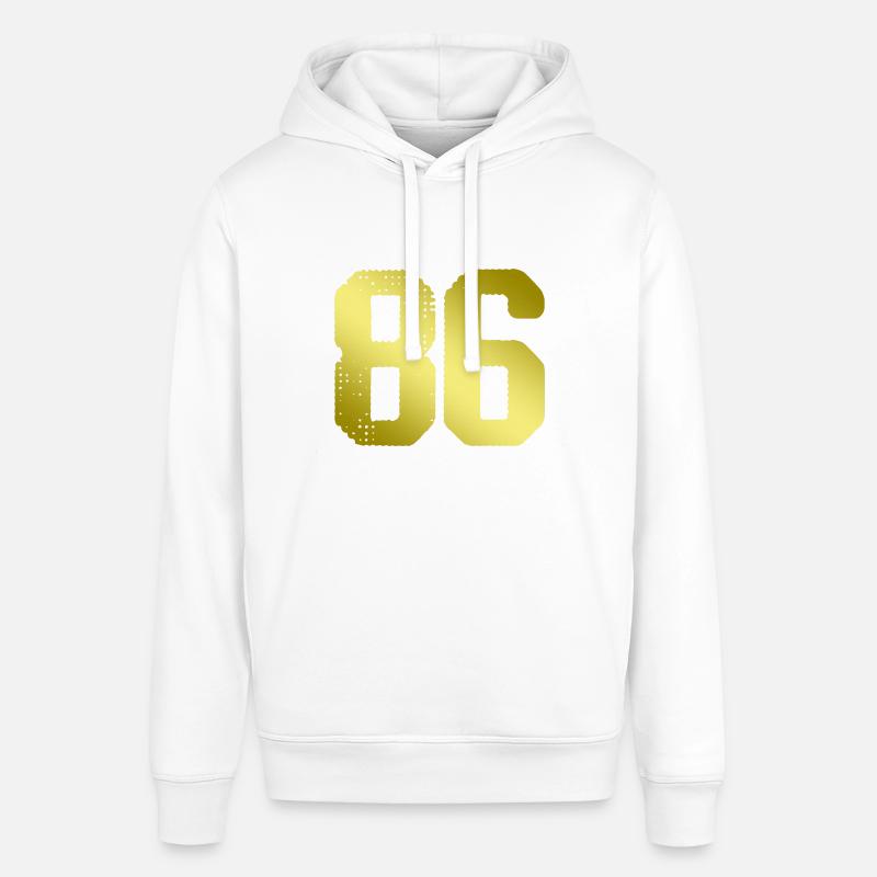maillot numéro 86 - Sweat à capuche SOUNDER Stanley/Stella Unisexe - blanc