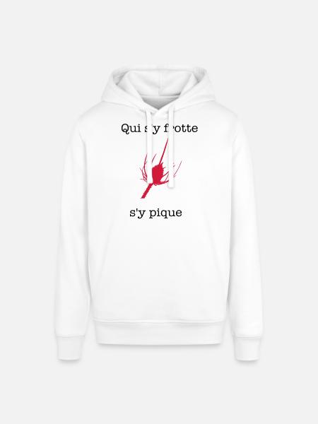 pique - Stanley/Stella SOUNDER Unisex Hoodie - white
