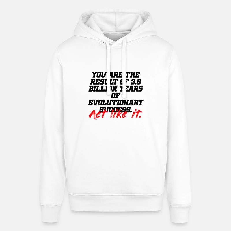 act like it evolution - Stanley/Stella Unisex Hoodie SOUNDER - Weiß