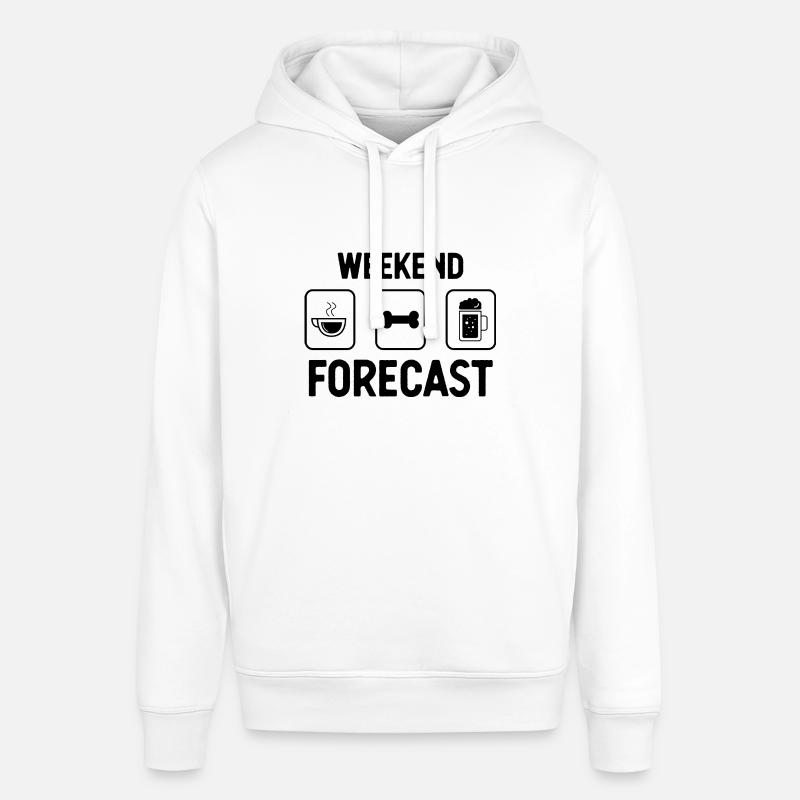 Prévisions du week-end 4 - (2) - Sweat à capuche SOUNDER Stanley/Stella Unisexe - blanc