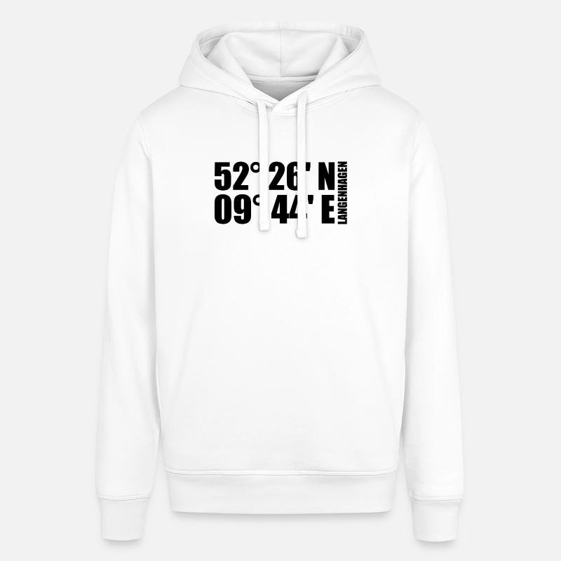 Coordonnées de Langenhagen - Sweat à capuche SOUNDER Stanley/Stella Unisexe - blanc