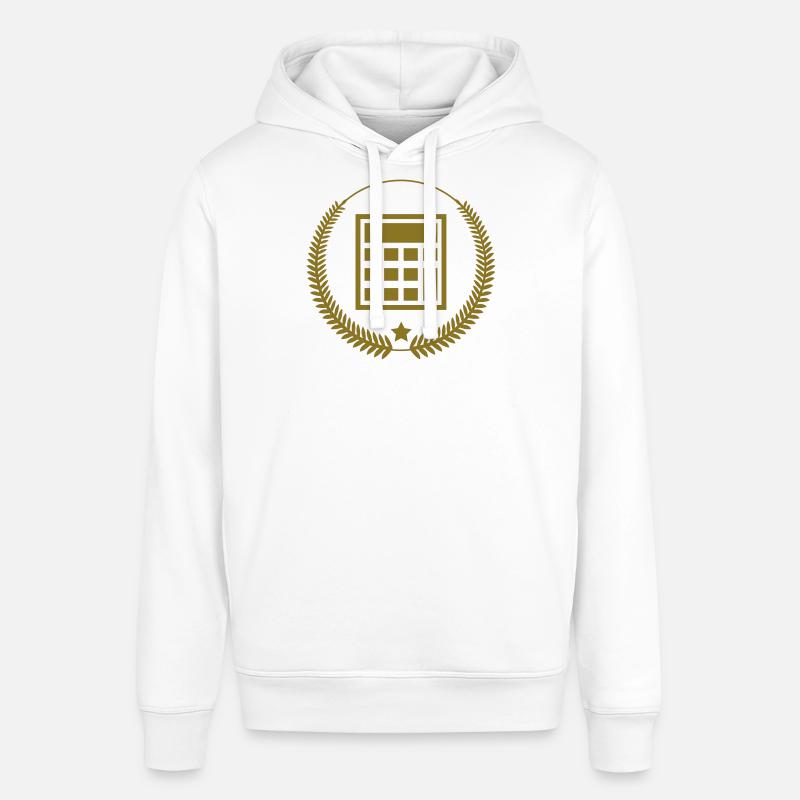 comptable / comptabilité / argent / Finance / Euro - Sweat à capuche SOUNDER Stanley/Stella Unisexe - blanc