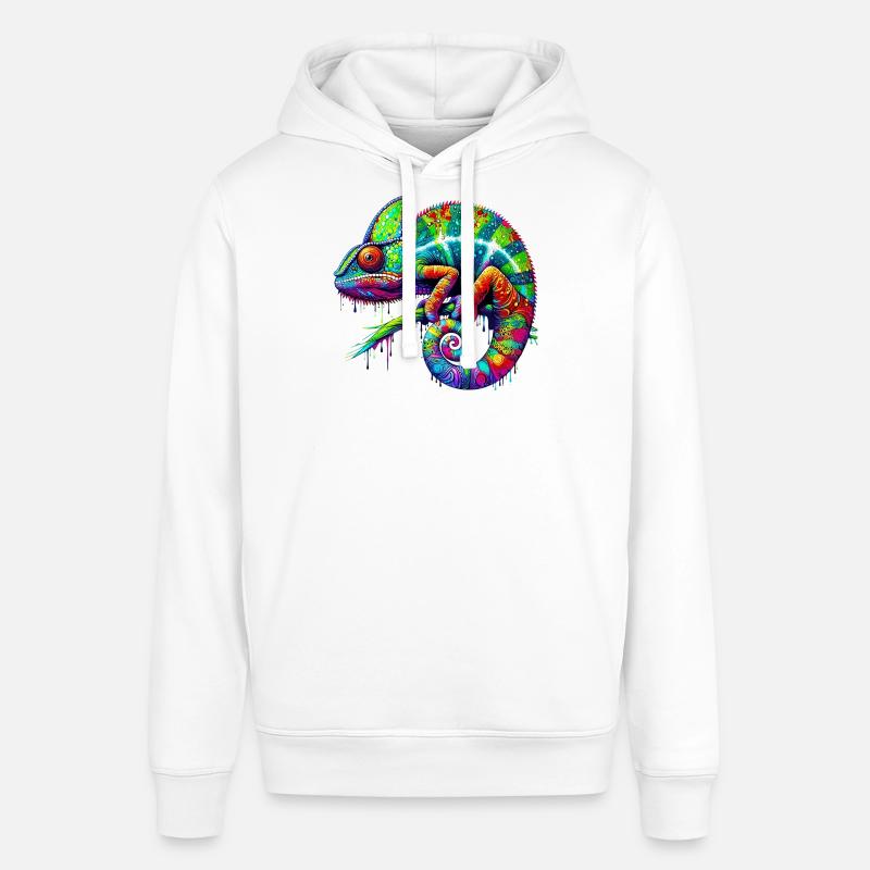 Caméléon - Sweat à capuche SOUNDER Stanley/Stella Unisexe - blanc