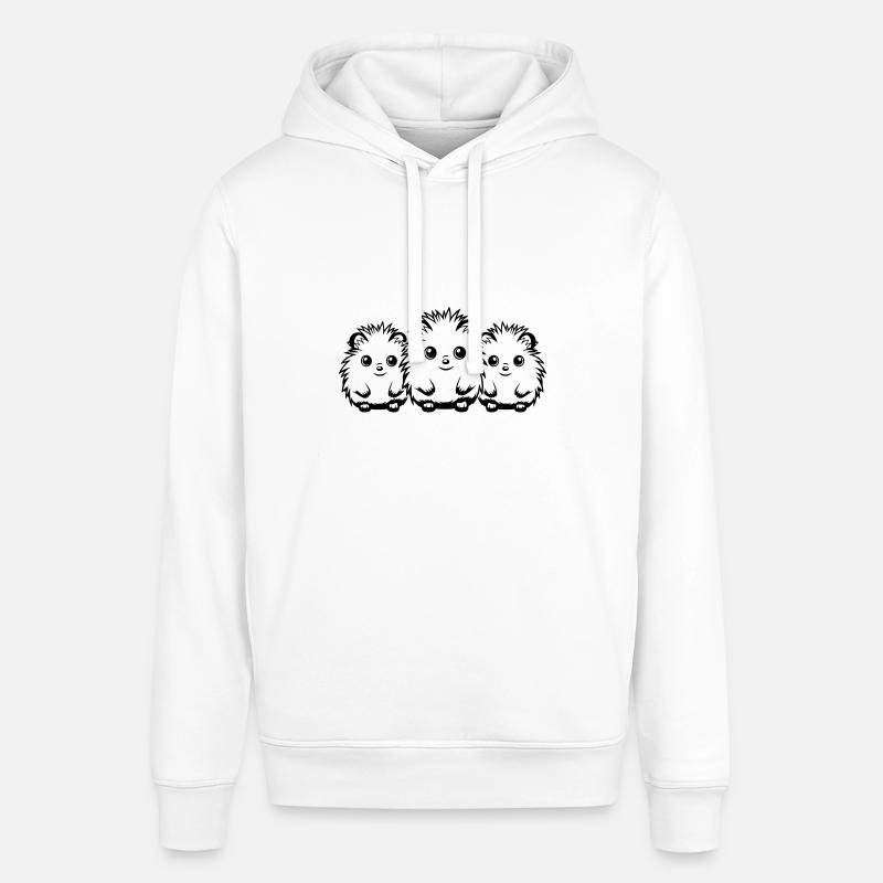 Hérisson Mignon Mignon Bébé - Sweat à capuche SOUNDER Stanley/Stella Unisexe - blanc