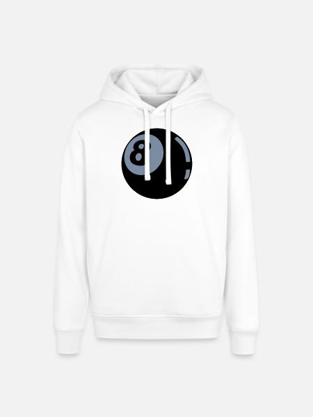 8 Ball - Stanley/Stella SOUNDER Unisex Hoodie - white