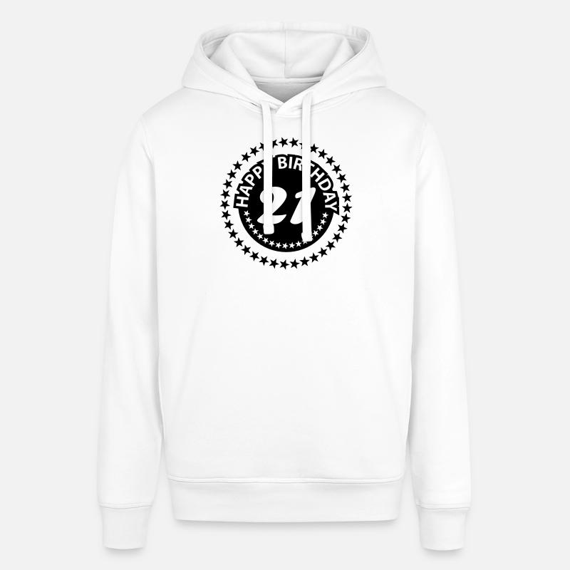 21 - Sweat à capuche SOUNDER Stanley/Stella Unisexe - blanc