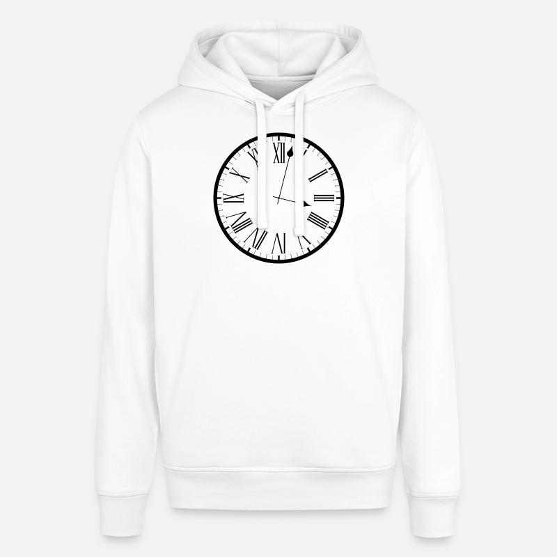 Le temps est compté. - Sweat à capuche SOUNDER Stanley/Stella Unisexe - blanc