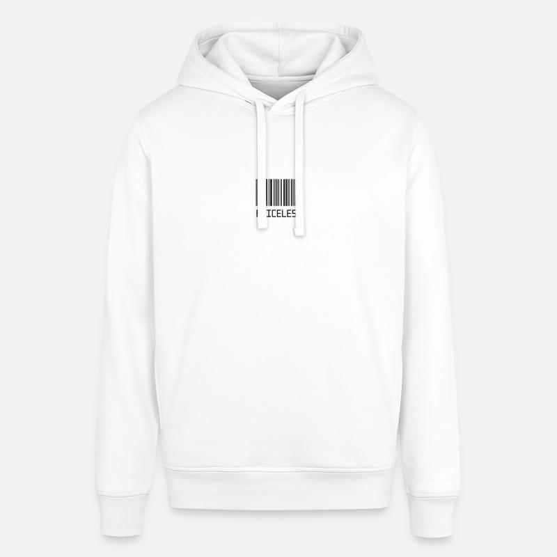 Code-barres inestimable - Sweat à capuche SOUNDER Stanley/Stella Unisexe - blanc