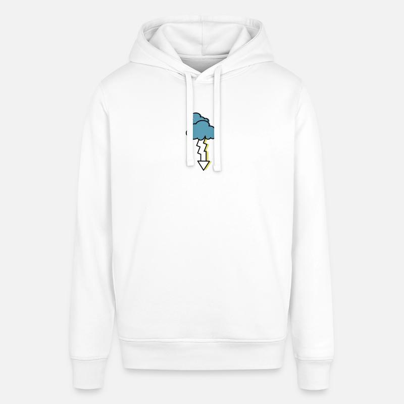 Gewitter - Stanley/Stella Unisex Hoodie SOUNDER - Weiß