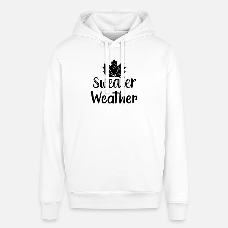 Pull Météo - Sweat à capuche SOUNDER Stanley/Stella Unisexe - blanc