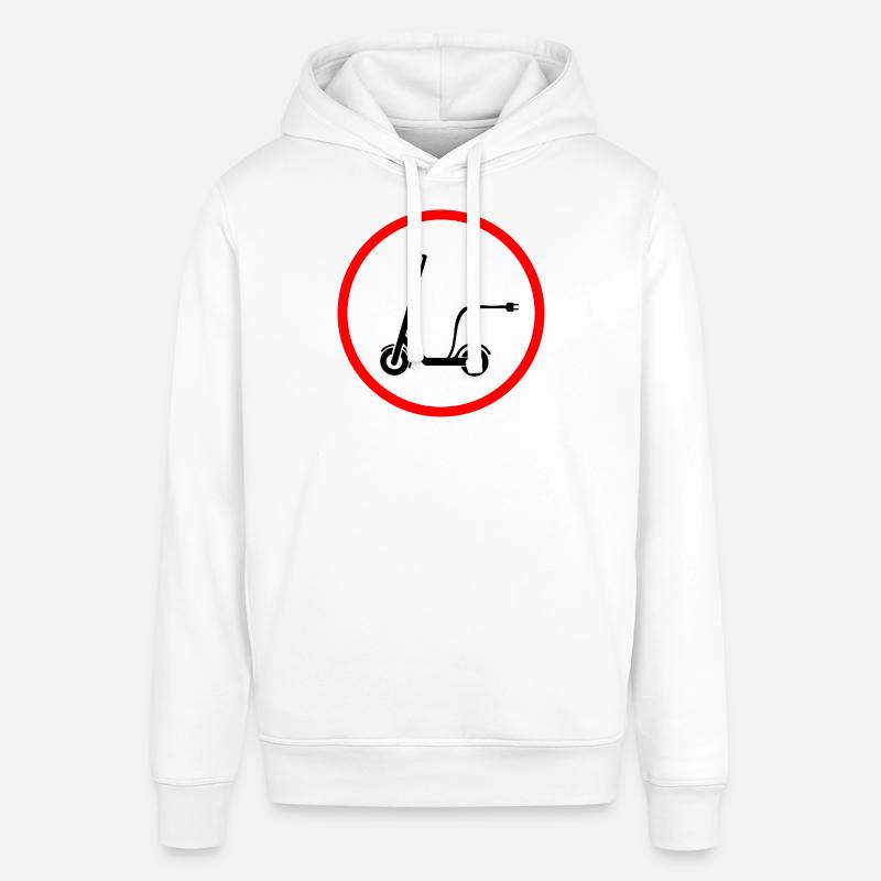 E-Scooter E-Roller Scooter - Sweat à capuche SOUNDER Stanley/Stella Unisexe - blanc