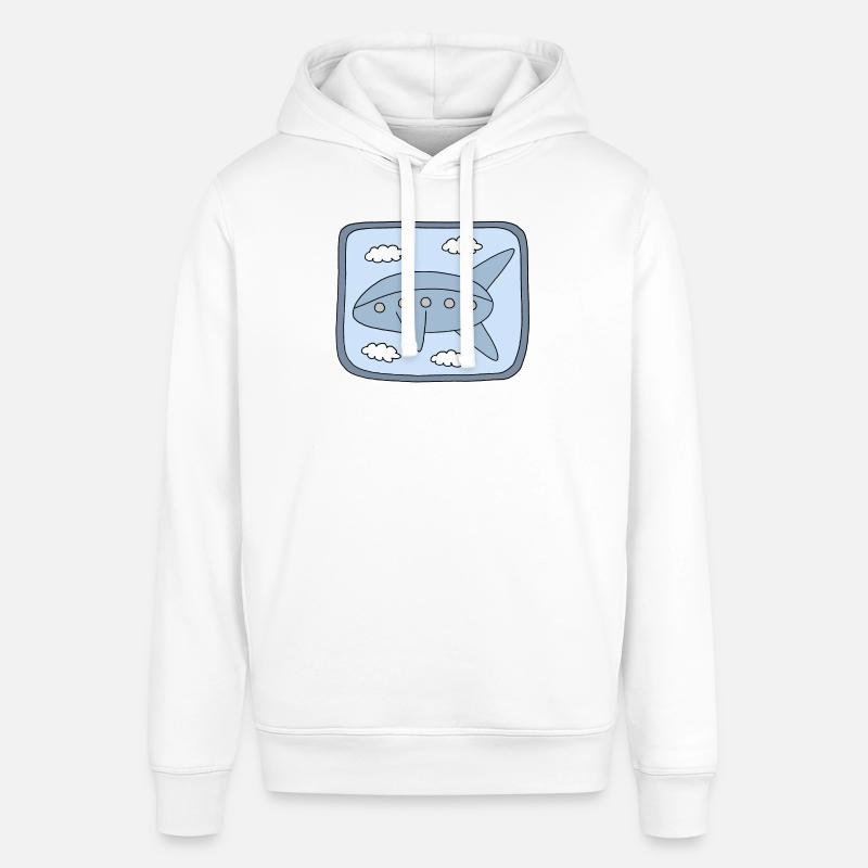 Conception du dirigeable - Sweat à capuche SOUNDER Stanley/Stella Unisexe - blanc