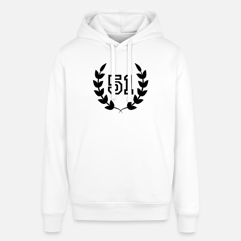 51e anniversaire-idée cadeau 51 ans - Sweat à capuche SOUNDER Stanley/Stella Unisexe - blanc