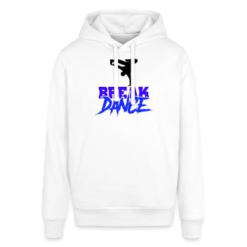 break dance - Stanley/Stella Unisex Hoodie SOUNDER - Weiß - Vorne - Alina (178cm) & Michal (187cm)