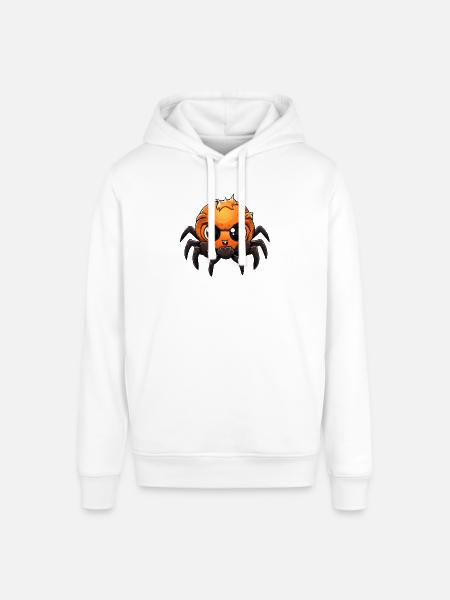 Bébé araignée Halloween Cartoon - Sweat à capuche SOUNDER Stanley/Stella Unisexe - blanc